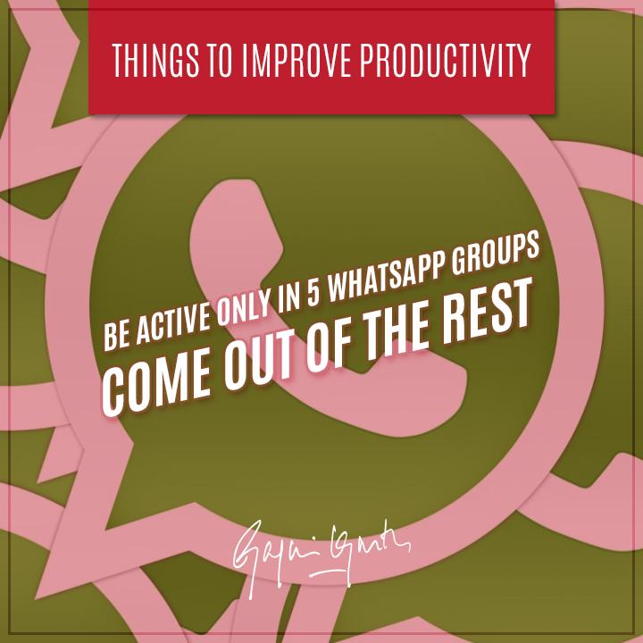 Productivity Tips